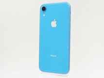 ◇【au/Apple】iPhone XR 64GB MT0E2J/A スマートフォン ブルー_画像1