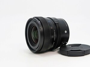 ◇美品【SIGMA シグマ】24mm F2 DG DN Contemporary ソニー用 一眼カメラ用レンズ