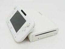 ○【任天堂 ニンテンドー】Wii U本体 32GB シロ_画像1