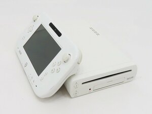 ○【任天堂 ニンテンドー】Wii U本体 32GB シロ