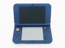 ○【任天堂】Newニンテンドー3DS LL メタリックブルー_画像2