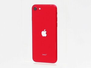 ◇ジャンク【docomo/Apple】iPhone SE 第2世代 128GB SIMロック解除済 MXD22J/A スマートフォン プロダクトレッド