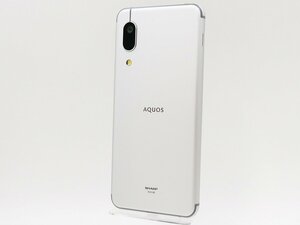 ◇美品【au/SHARP】AQUOS sense3 basic 32GB SHV48 スマートフォン シルバー
