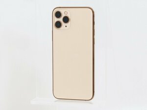 ◇ジャンク【SoftBank/Apple】iPhone 11 Pro 256GB SIMロック解除済 MWC92J/A スマートフォン ゴールド