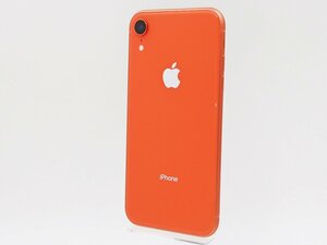 ◇ジャンク【SoftBank/Apple】iPhone XR 64GB SIMロック解除済 MT0A2J/A スマートフォン コーラル