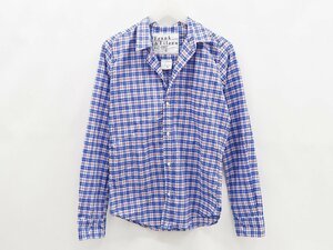 * beautiful goods [Frank&Eileen Frank & I Lee n] cotton check long sleeve shirt S