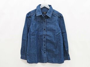 ◇【A.P.C. アーペーセー】デニムシャツ 38