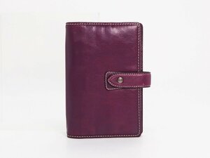 ◇【Filofax ファイロファックス】手帳カバー パープル