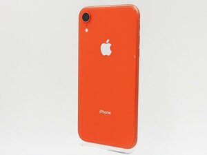 ◇【au/Apple】iPhone XR 64GB SIMロック解除済 MT0A2J/A スマートフォン コーラル