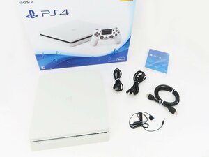 ♪○【SONY ソニー】PS4本体 500GB CUH-2200A グレイシャー・ホワイト