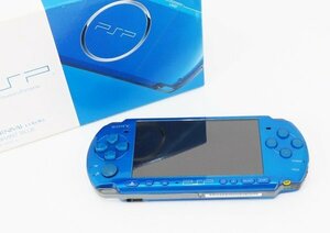 ○【SONY ソニー】PSP-3000 バイブラント・ブルー