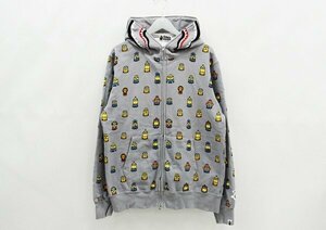 ◇【A BATHING APE ア ベイシング エイプ】マイロ ミニオン パーカー XL