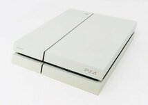 ○【SONY ソニー】PS4本体 500GB CUH-1200A グレイシャー・ホワイト_画像1