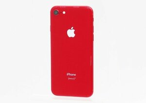 ◇ジャンク【au/Apple】iPhone 8 64GB MRRY2J/A スマートフォン プロダクトレッド