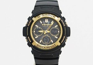 ◇【CASIO カシオ】G-SHOCK AWG-M100SBG-1A ソーラー電波時計