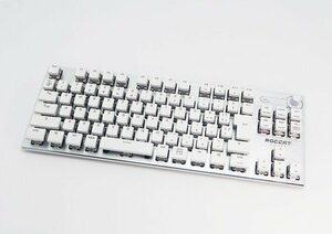 ◇【ROCCAT ロキャット】VULCAN TKL Pro ホワイト ROC-12-647 ゲーミングマウス