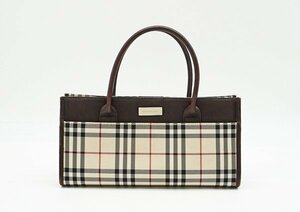 ◇【BURBERRY バーバリー】チェック ハンドバッグ