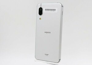 ◇美品【au/SHARP】AQUOS sense3 basic 32GB SIMロック解除済み SHV48 スマートフォン シルバー