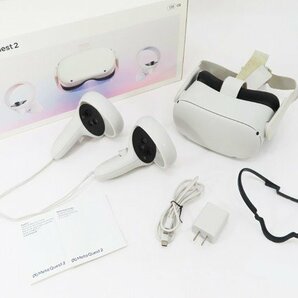 ◇【Meta メタ】Meta Quest 2 128GB VRヘッドマウント 映像機器の画像1