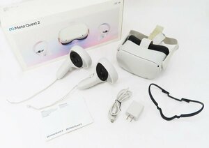 ◇【Meta メタ】Meta Quest 2 128GB VRヘッドマウント 映像機器