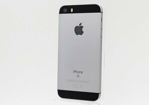 ◇ジャンク【SoftBank/Apple】iPhone SE 128GB SIMロック解除済 MP862J/A スマートフォン スペースグレイ