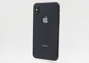 ◇ジャンク【au/Apple】iPhone X 64GB NQAX2J/A スマートフォン スペースグレイ