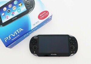 ◇【SONY ソニー】PS Vita 3G/Wi-Fiモデル PCH-1100 クリスタルブラック