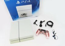 ♪○【SONY ソニー】PS4本体 500GB CUH-1200A グレイシャー・ホワイト_画像1