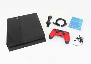 ○【SONY ソニー】PS4本体 500GB CUH-1000A ジェット・ブラック