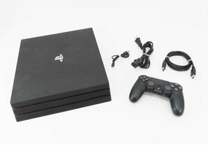 ○【SONY ソニー】PS4 Pro 本体 1TB CUH-7100B ジェット・ブラック