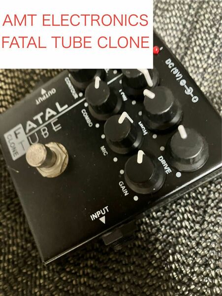 【ロシア製】AMT ELECTRONICS FATAL TUBE CLONE【ディストーション】