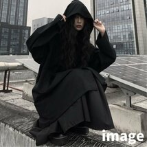 サルエルパンツ フレアパンツ 無地 メンズ レディース ユニセックス ブラック スカート ワイド 袴 ロング_画像5