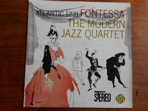 ＭＪＱ　FONTESSA ATLANTIC SD-1231 オリジナル盤　LPレコード　ジョンルイス　モダンジャズカルテット