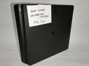 【FW7.51】 SONY PlayStation4 CUH-2100A ジェットブラック 本体のみ ソニー プレイステーション4 封印シール有り PS4