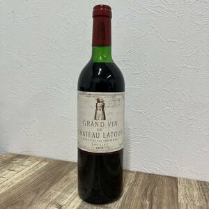 B564【個人保管品】1979 シャトー ラトゥール CHATEAU LATOUR GRAND VIN ワイン 750ml古酒 