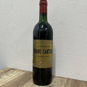 B588【個人保管品】/ 1986 シャトー ブラーヌ カントナック ワイン 750ml 古酒 CHATEAU BRANE CANTENAC MARGAUX 