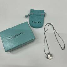 B5【中古品】/ TIFFANY ローマンクロス ネックレス シルバー 925刻印 ティファニー _画像1