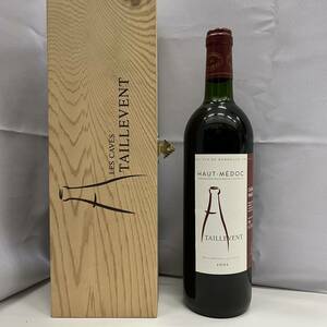 B5【個人保管品】/ HAUT-MEDOC TAILLEVENT 2002 ワイン オーメドック タイユヴァン 750ml LES CAVES