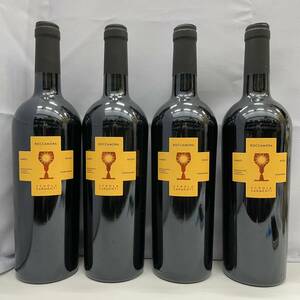 B5【個人保管品】/ ROCCAMORA SCHOLA SARMENTI 2008 ワイン 750ml 4本まとめ スコラ サルメンティ ロッカモラ イタリア プーリア