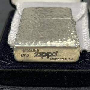 S5/【個人保管品】ZIPPO 純銀 ジッポ 2015年製 STERLING SILVER 喫煙グッズ ライターの画像2
