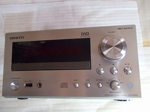 【ジャンク品】ONKYO オンキョー CR-N765 ネットワークCDレシーバー シルバー