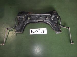 日産 純正 キューブ 《 BZ11 》 フロントサスペンションクロスメンバ 54400-1UL0A P40200-24008419