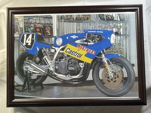 [ Moriwaki Monstar ] poster panel wine * Gardner Suzuka 8 hours 