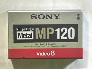 SONY Video 8【Hi-packing Metal MP120】ビデオテープ