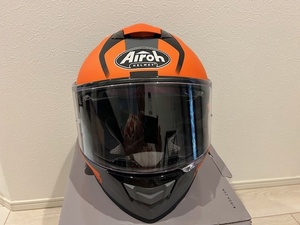 ♪AIROH　ヘルメット　 オレンジ　マット（つや消し）Mサイズ　　　Airoh ST.501 Dock Helmet Size: M！