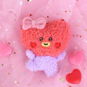 TATA BT21 minini PLUSH KEYRING LOVELY リボン　韓国