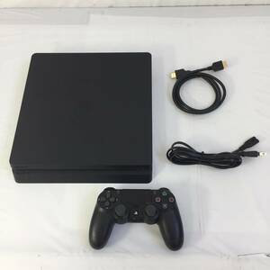 ◆【半ジャンク】SONY PS4 PlayStation4 本体 CUH-2000B ブラック + コントローラー + 電源ケーブル + HDMIケーブル セット◆H050202