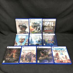 □PS5ソフト10本まとめ【ワンピース オデッセイ/WILD HEARTS/SAINTS ROW/コールオブデューティ ヴァンガード/FORSPOKEN/他/Z指定あり】M052