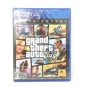 * new goods PS4 soft [ Grand * theft * auto V: premium * edition ]Z designation / PlayStation 4/ free shipping /1 jpy start A58*