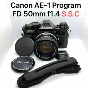 Canon フィルムカメラ AE-1 Program FD50mm f1.4 S.S.C セット